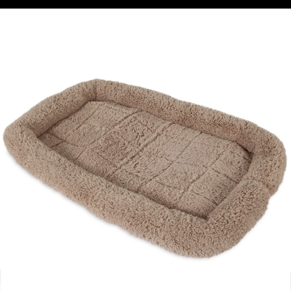 Aspen Pet Bolster Crate Mat 28.5”x 18.5”x 3.5”